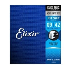 Elixir 09-42 Polyweb Super Light Elektro Gitar Teli 12000