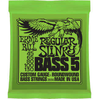 Ernie Ball 45-130 Regular Slinky Nikel Bas Gitar Teli (5 Tel) P02836