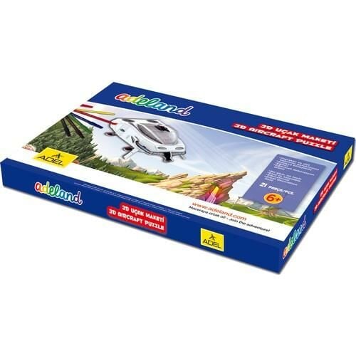ADELAND PUZZLE 3 BOYUTLU UCAK MAKETI (4345442000)