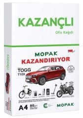 MOPAK FOTOKOPI KAGIDI A4 KAZANCLI 80gr 500LU 1 PK
