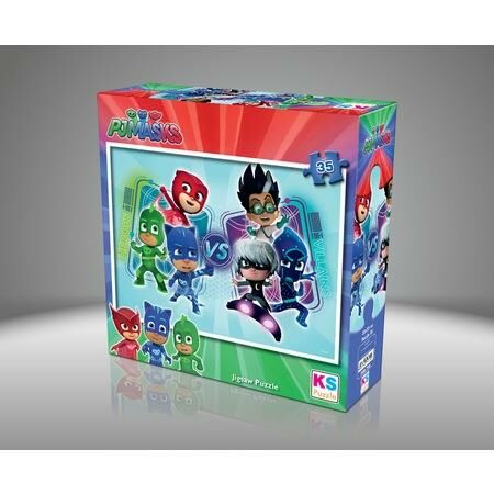 KS GAMES PUZZLE 35 PARCA PJMASKS (PJM.706)