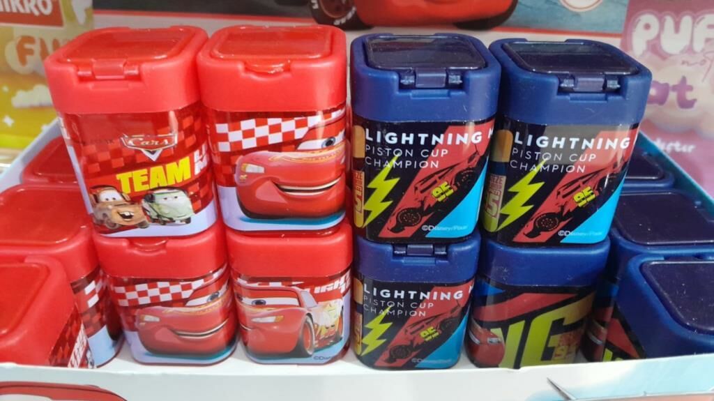 OTTO-40439C CARS HAZNELI CIFT BICAKLI CUBE KALEMTI