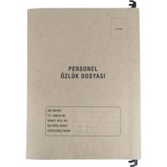GULPAS PERSONEL OZLUK DOSYASI PLASTIK ASKILI (222)