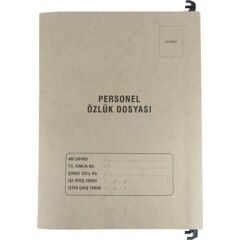 GULPAS PERSONEL OZLUK DOSYASI PLASTIK ASKILI (222)