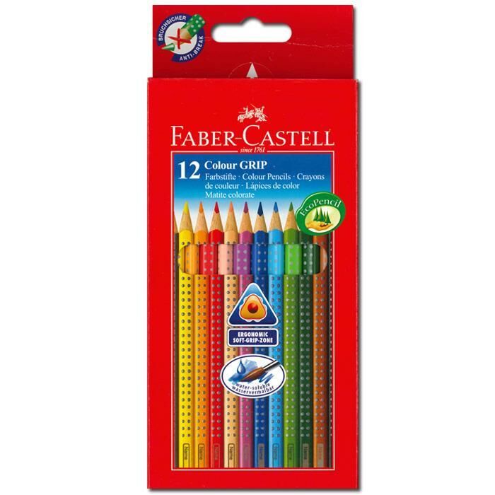 FABER CASTELL KURUBOYA GRIP 12 RENK (5170112412)