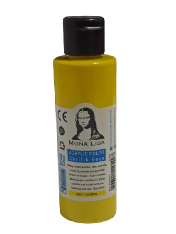 MONA LISA AKRILIK BOYA 70 ml LIMON SARI (SD150-01)