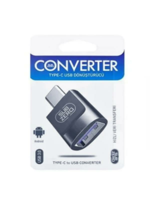 SUBZERO CNR30 TYPE-C TO USB CEVIRICI 3.0 6A