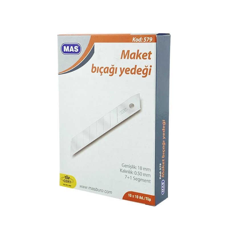 MAS GENIS 18 MM MAKET BICAGI YEDEGI (579) 10LU