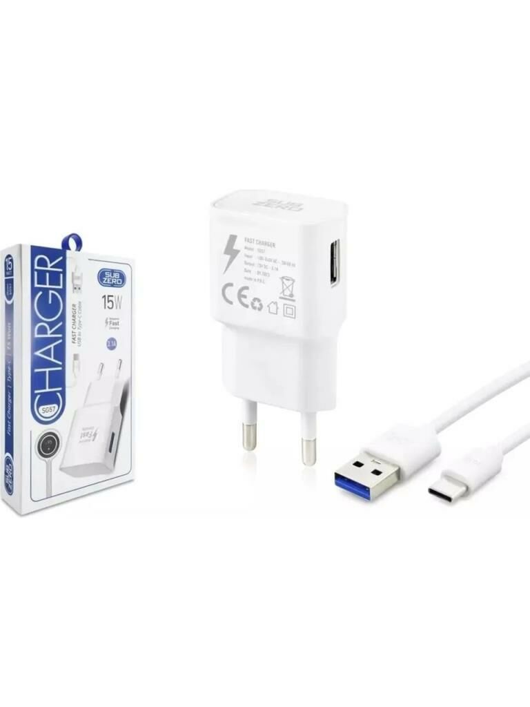 SUBZERO SG57 15w 3.1A TYPE-C HIZLI USB SARJ ALETI