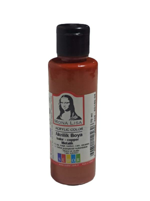 MONA LISA AKRILIK BOYA 70 ml BAKIR (SD170-04)