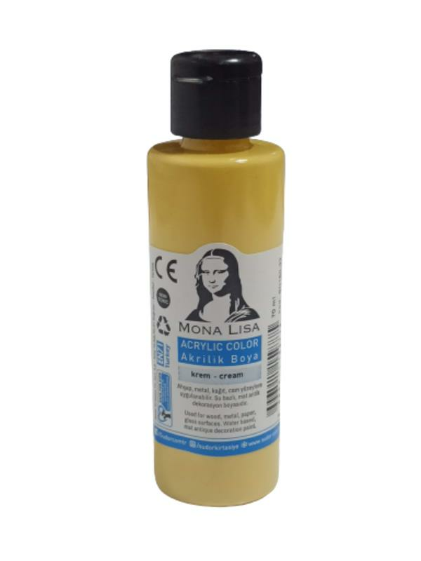 MONA LISA AKRILIK BOYA 70 ml KREM (SD150-32)