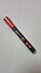 UNI POSCA POSTER MARKÖR KIRMIZI 1.8-2.5 (PC-5M)