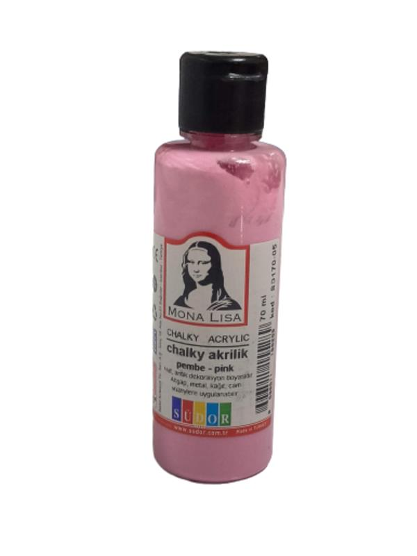 MONA LISA AKRILIK BOYA 70 ml PEMBE (SD170-05)