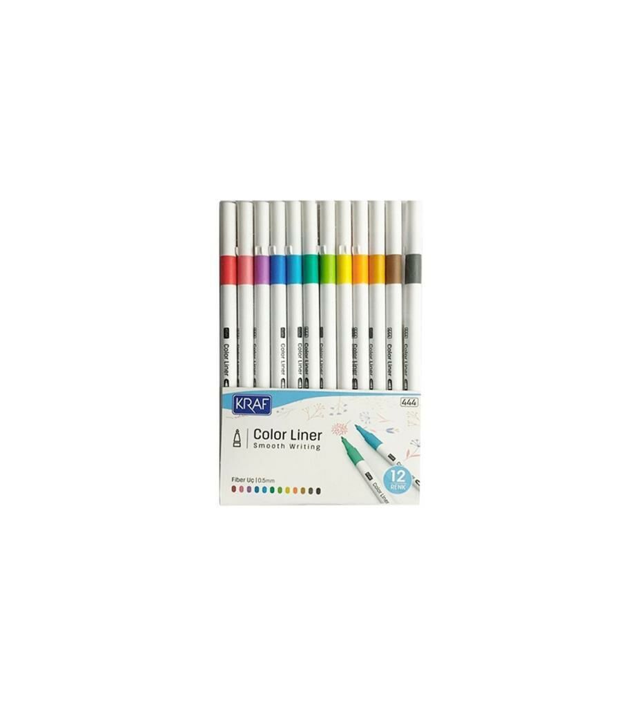 KRAF COLOR LINER KALEM 0.5 MM 444 12 LI