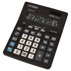 CITIZEN HESAP MAKINASI M.USTU 12 HANELI CDB1201-BK