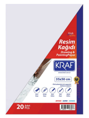 KRAF RESIM KAGIDI 35x50 120GR 20 LI