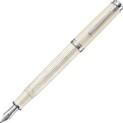 PELIKAN M605 DOLMAKALEM WHITE TRANSPARAN