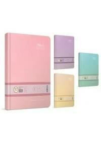 GIPTA DEFTER 20x28 SERT KAPAK 200YP.KARELI PASTELS