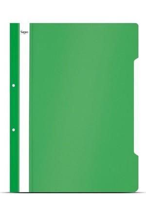 EXXO TELLI DOSYA ACIK.YESIL RENK 10 LU