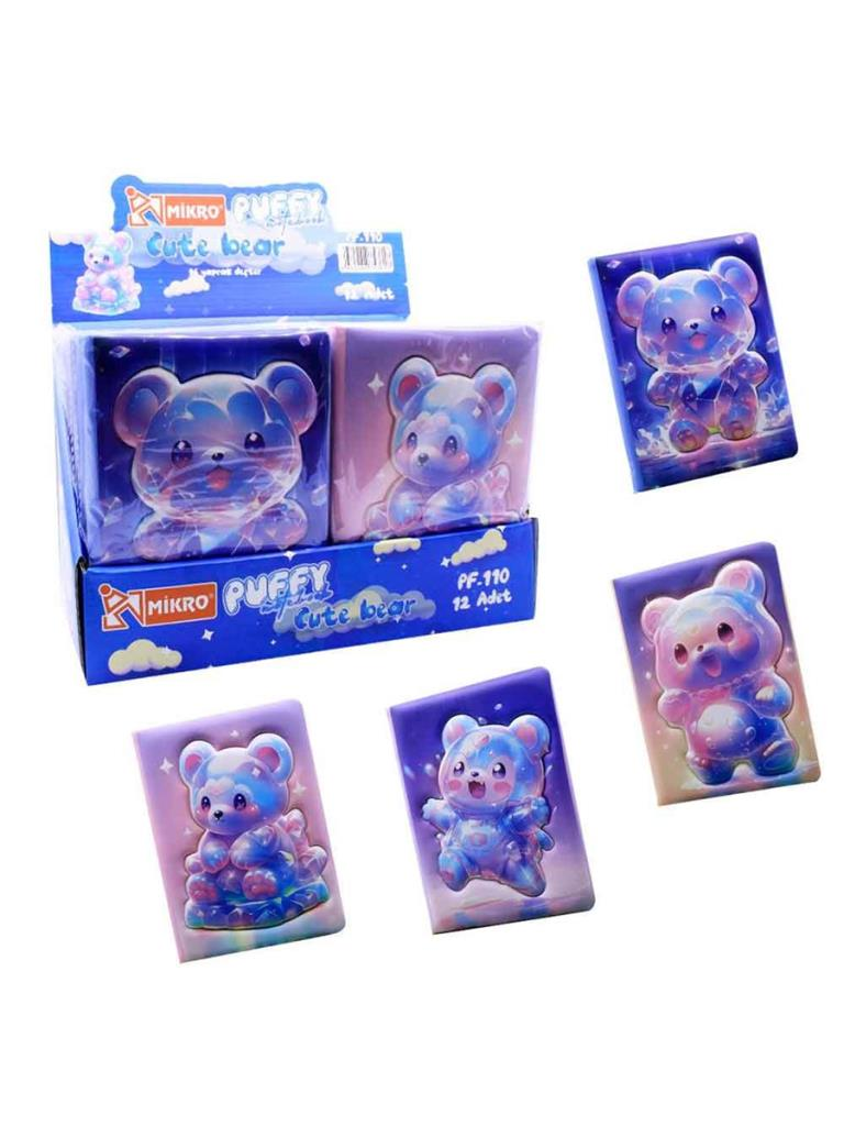 MIKRO PUFFY PF-110 CUTE BEAR NOT DEFTERI