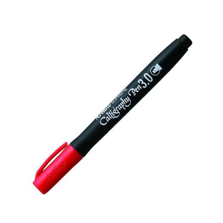 ARTLINE KALIGRAFI KALEMI SUPREME 243 KIRMIZI