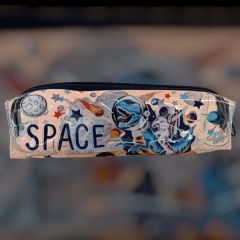 KALEM CANTASI MIKRO SEFFAF INCE DESENLI (S-04)