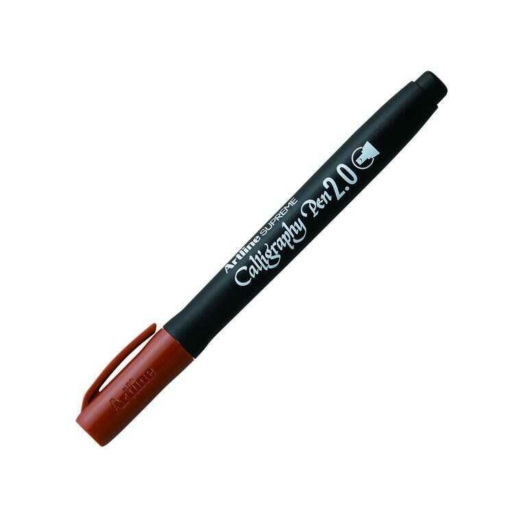 ARTLINE KALIGRAFI KALEMI SUPREME 242 KAHVE