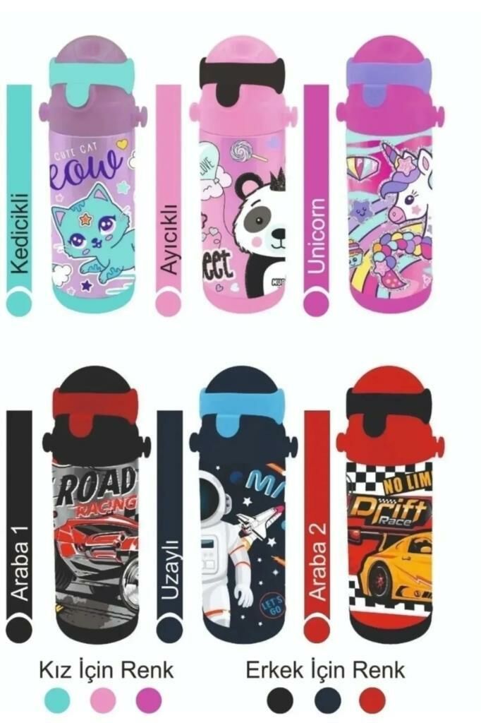 MUGGLE ST. 2636-12 THE ORIGINAL 550ML CELIK MATARA