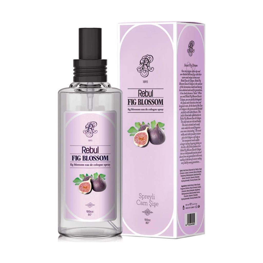 REBUL KOLONYASI FIG BLOSSO 100ml SPREYLI CAM SISE