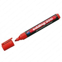 EDDING PERMANENT MARKER YUVARLAK UC KIRMIZI(300)
