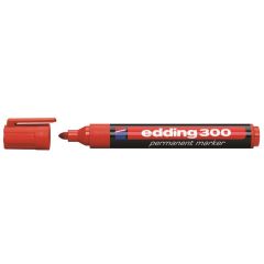 EDDING PERMANENT MARKER YUVARLAK UC KIRMIZI(300)