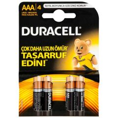 DURACELL INCE KALEM PIL (AAA) 4 LU (75062657)