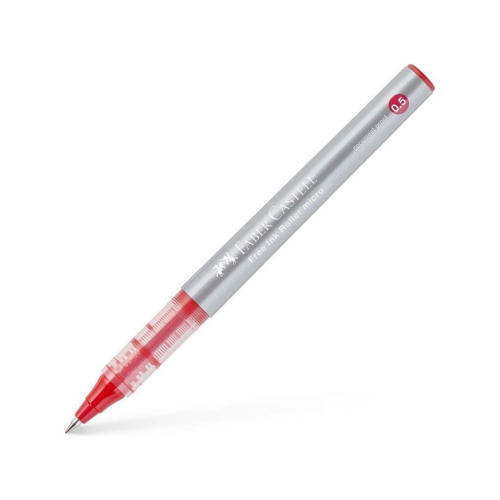 FABER ROLLER FREE INK 07 KIRMIZI