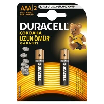 DURACELL INCE KALEM PIL  (AAA) 2 LI (75062646)