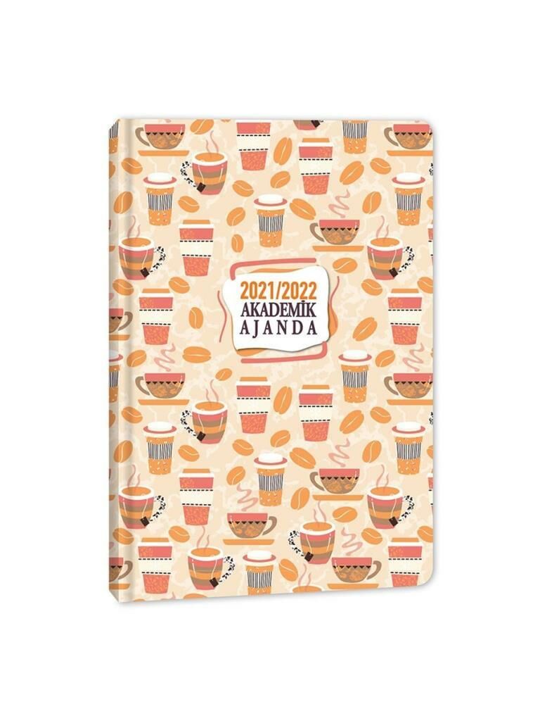 KESKIN AKADEMIK AJANDA 17x24 CILTLI COFFE