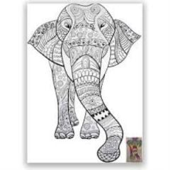 CEO ART TUVAL 35x50 MANDALA FIL CEO-MT0004