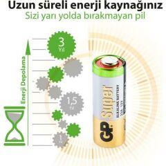 GP ALKALIN PIL 12V 1 LI (GP23A)