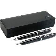 INOXCROM ELEGANCE BLACK DOLMAKALEM+TUKENMEZ SET