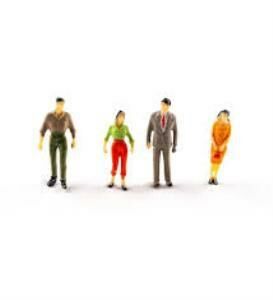 JORDANIA BOYALI INSAN AILE 1/050 36mm JE01-IB1050