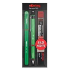 ROTRING OKUL SETI VISUCLICK+JEL 0.7 MM YESIL
