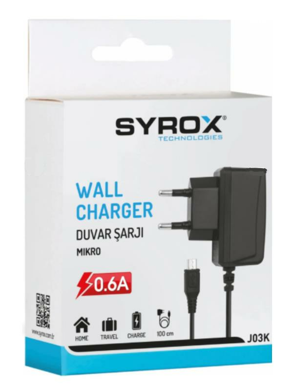 SYROX SYX-J03K MICRO TRAVEL SARJ CIHAZI