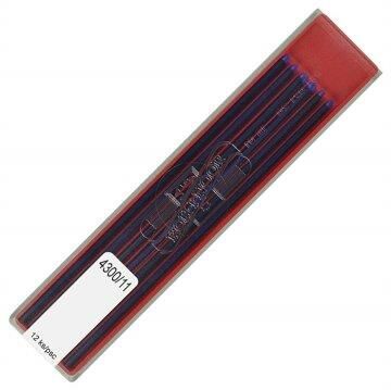 KOHINOOR COLOURED LEADS 2.0-120 BLUE 4300-011004PK