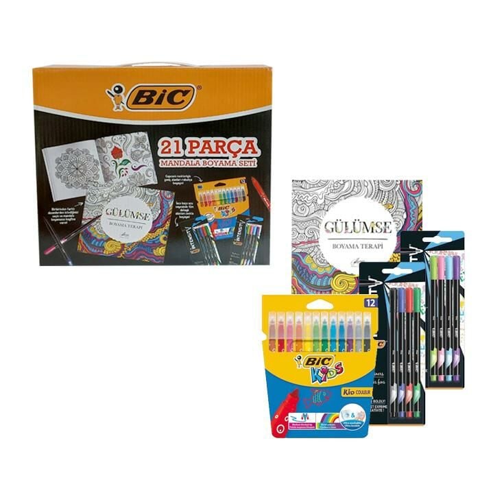 BIC MANDALA BOYAMA - 21 PARCA 501090