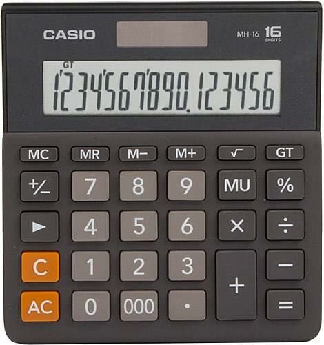 CASIO HESAP MAKINESI MASA USTU MH-16 (16 HANE)