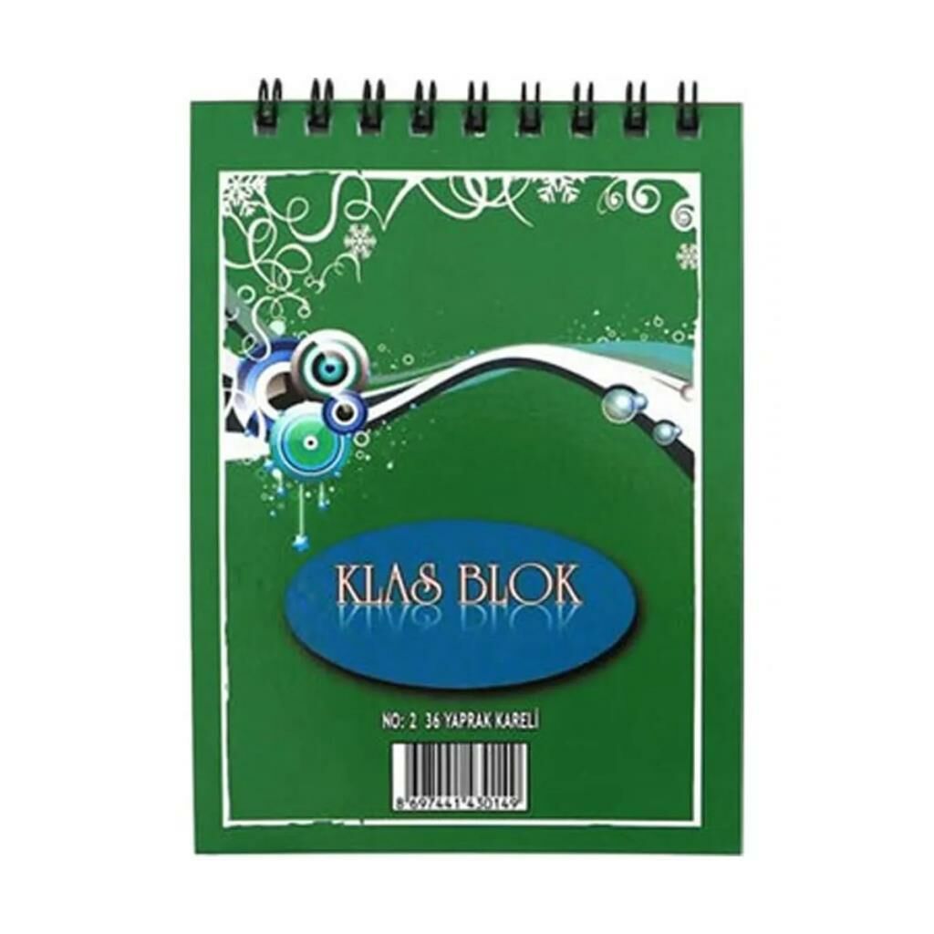 KLAS BLOKNOT KARELI 36 YAPRAK NO:3