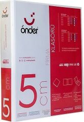 ONDER KLASOR A4 2 D MKN.50mm BEYAZ (2005-5)