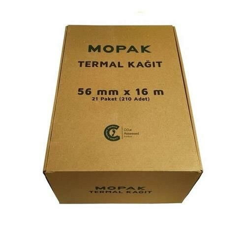 MOPAK TERMAL RULO 56x16  21 PAKET=210 ADET=1 KOLI