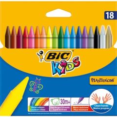 BIC KIDS PLASTIDECOR PAST BOYA SILINE 18LI(829771)