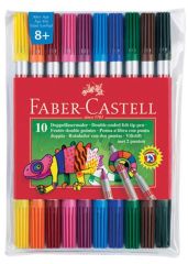 FABER KECELI KALEM CIFT UC 10 RENK (5068151110)