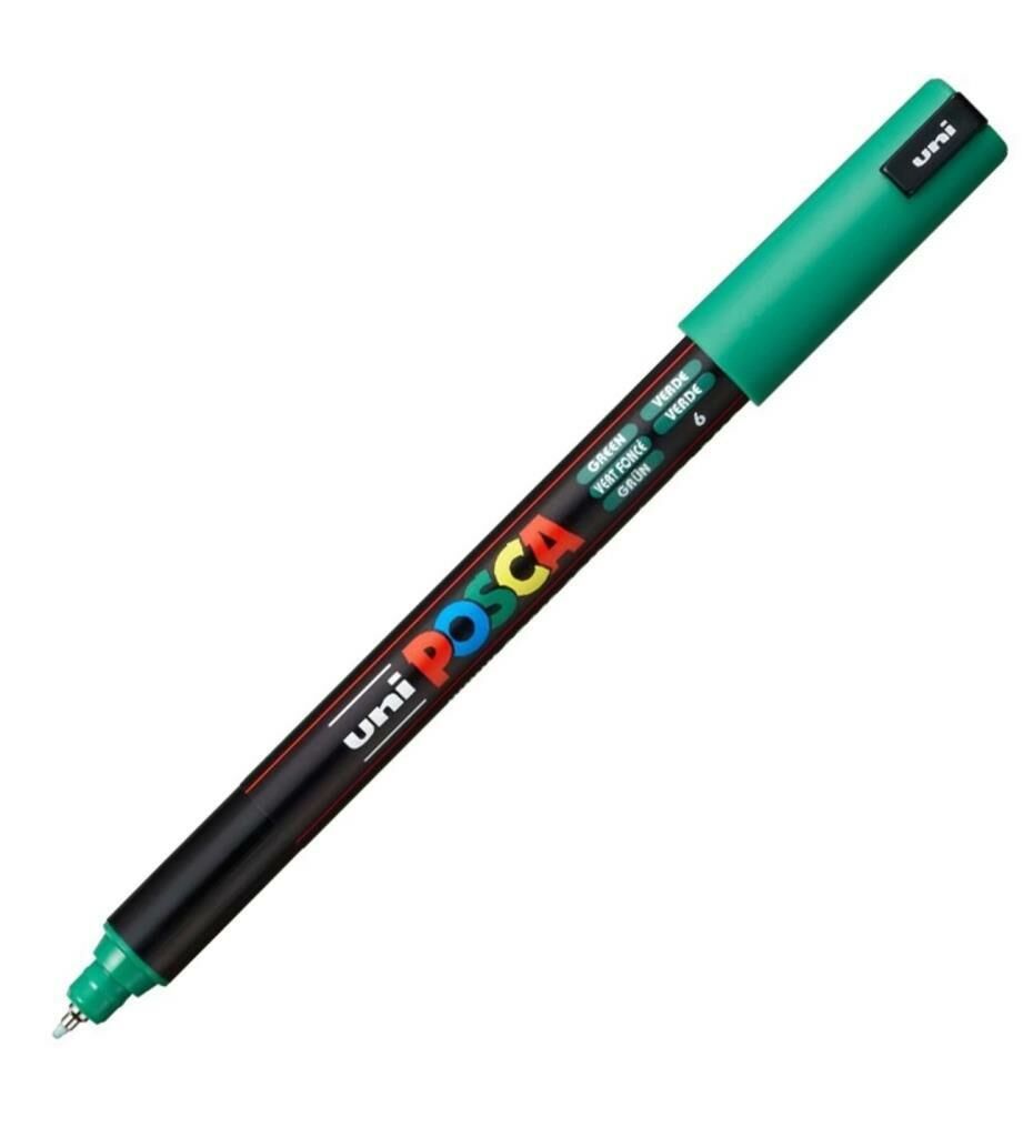 UNI POSCA MARKER YESIL 1 LI (PC-1MR)